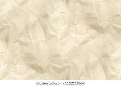 Crumpled Paper Texture Seamless Background Stock Photo 1122119669 