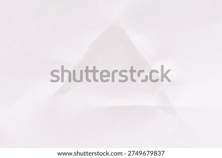 Crumpled white paper texture with subtle geometric shapes and abstract creases.