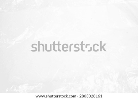 Crumpled White Plastic Sheet Texture Background