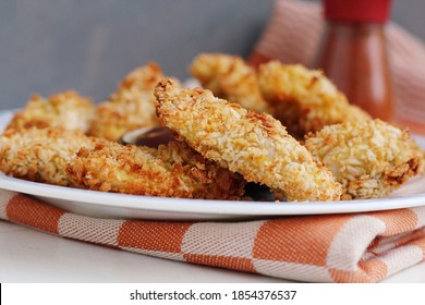 Crunchy Chicken Strips With Panko