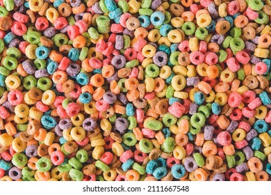 Crunchy corn flakes as background