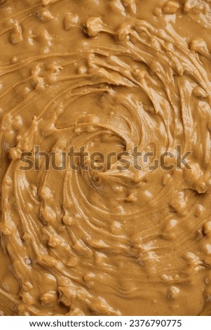 crunchy peanut butter with pieces of peanuts