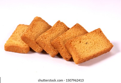 Crunchy Rusk or Toast for healthy life.