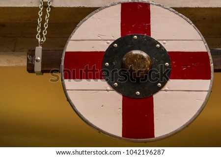 Crusader shield from the medieval era
