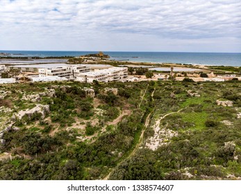 Crusaders Built Chateau Pelerin On Background Stock Photo 1338574607