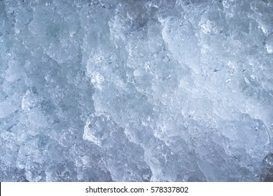 Crushed Ice Pattern Background Close Up