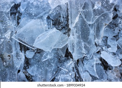 Crushed Ice Texture Closeup Top View Stock Photo 1899334924 | Shutterstock