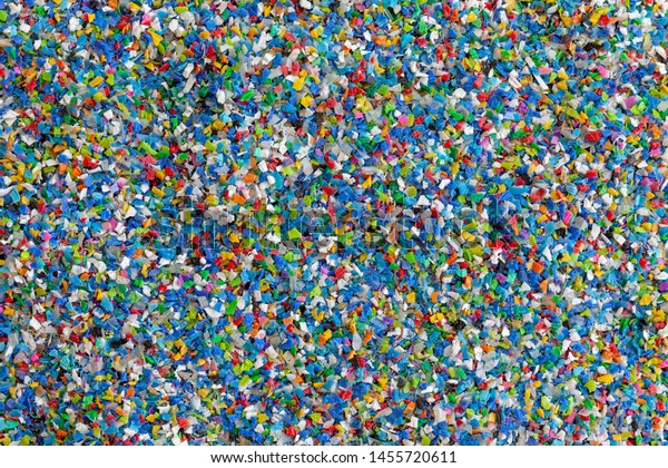 Crushed Plastic Granules Recycling Plastic Crusher Stock Photo (Edit ...
