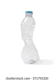 Crushed Plastic Water Bottle