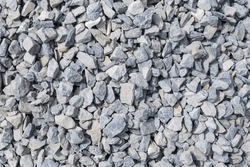 Rocks, Small Rocks Or Gravel Used For Construction Of Buildings