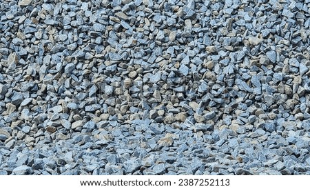 Crushed stone texture for background. Crushed stone background. Crushed stone background.