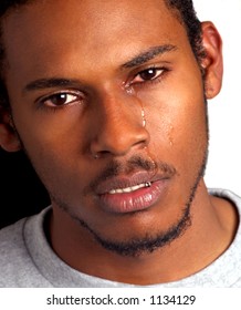 Crying Black Man