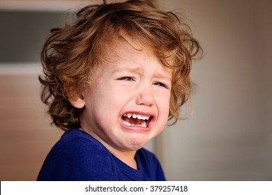 A Crying Little Baby Boy - Shutterstock ID 379257418