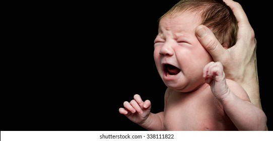 Crying Newly Born Baby