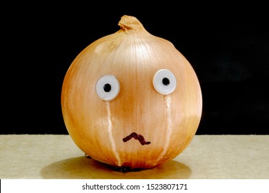 Crying Onion, A Parody On Onions Causing People To Cry When Peeling.