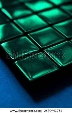 Crypto currency dark web, computer graphic processing. abstract background. Shiny metallic dark teal surface. Rare mineral mining. precious metals bg. Hi tech digital sci fi Alien technology concept