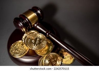 Crypto Currency Legal Battles After Collapse. - Shutterstock ID 2242570115