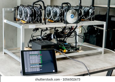 Crypto Currency Mining Rig