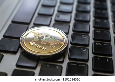 Crypto Ripple Coin Currency Bitcoin Computer Technology