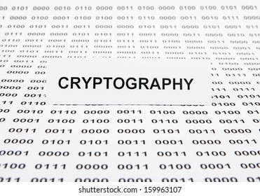 Cryptography concept