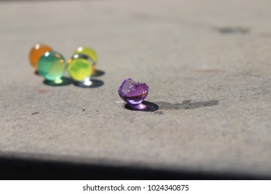 Crystal Ball Jelly Ball & Water Ball With Broken Crystal Ball