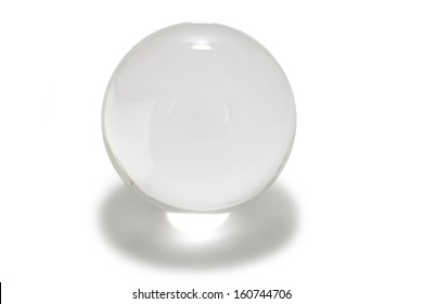 Crystal Ball With White Background