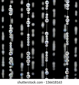 Crystal Bead Curtain Pattern