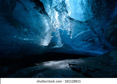 Crystal Cave Of Iceland