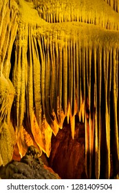 Crystal Cave In Sequoia National Park, CA.