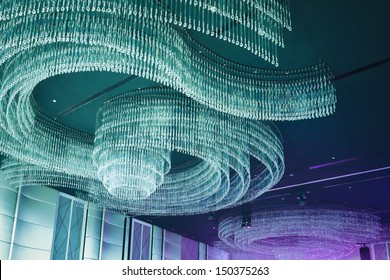 Crystal Chandelier Ceiling Stock Photo 150375263 | Shutterstock