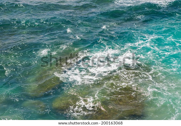 Crystal Clear Azure Blue Waters Suluban Stock Photo Edit Now