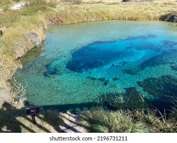 Crystal Clear Lake In Coahuila Mexico