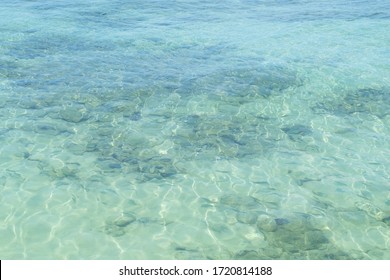Crystal clear water of Bolon Lae island in Satun, Thailand