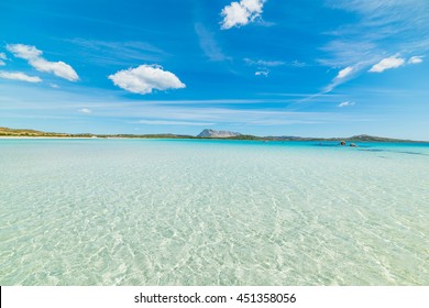 Crystal Clear Water In Cala Brandinchi, Sardinia