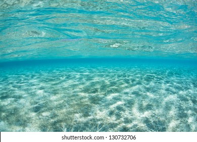 Crystal Clear Water Inside Lagoon South Stock Photo 130732706 ...