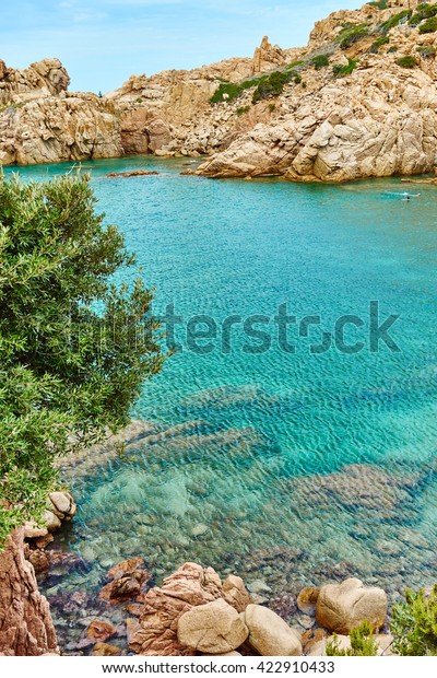 Crystal Clear Water Sardinia Costa Paradiso Stock Photo Edit Now