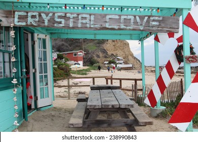 Crystal Cove State Park Beach Cottages, Newport Beach, California, Before Christmas, December 20, 2014, 2. P.m.