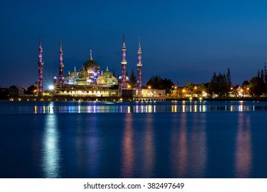 Crystal Mosque In Kuala Terengganu, Malaysia