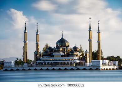 Crystal Mosque In Kuala Terengganu, Malaysia