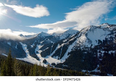 Crystal Mountain Ski Resort In Washington State