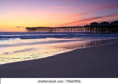 Crystal Pier In Pacific Beach, California