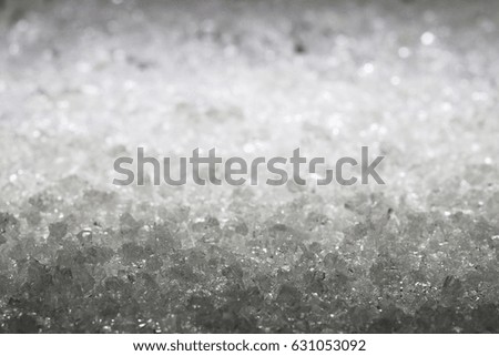 Crystal of salt