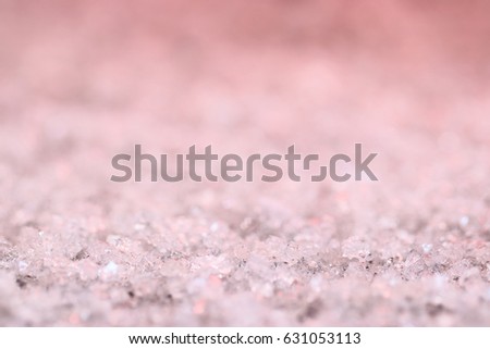 Crystal of salt