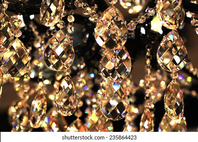 crystal strass for the lamp  for luxury interior design