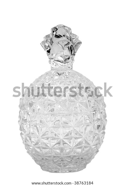 Crystal Vase Form Pineapple Stock Photo Edit Now 38763184