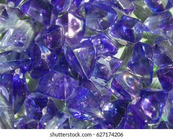 crystal violet prism useful as a background