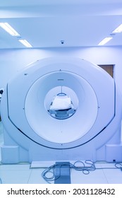 CT (Computed Tomography) Scanner In Hospital Laboratory. CT Scan An Advance Technology For Medical Diagnosis