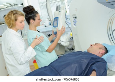 ct scan in modern hospital