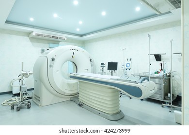 CT Scanner Room In Hospital