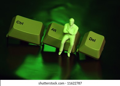 Ctrl + Alt + Del - Cyberspace